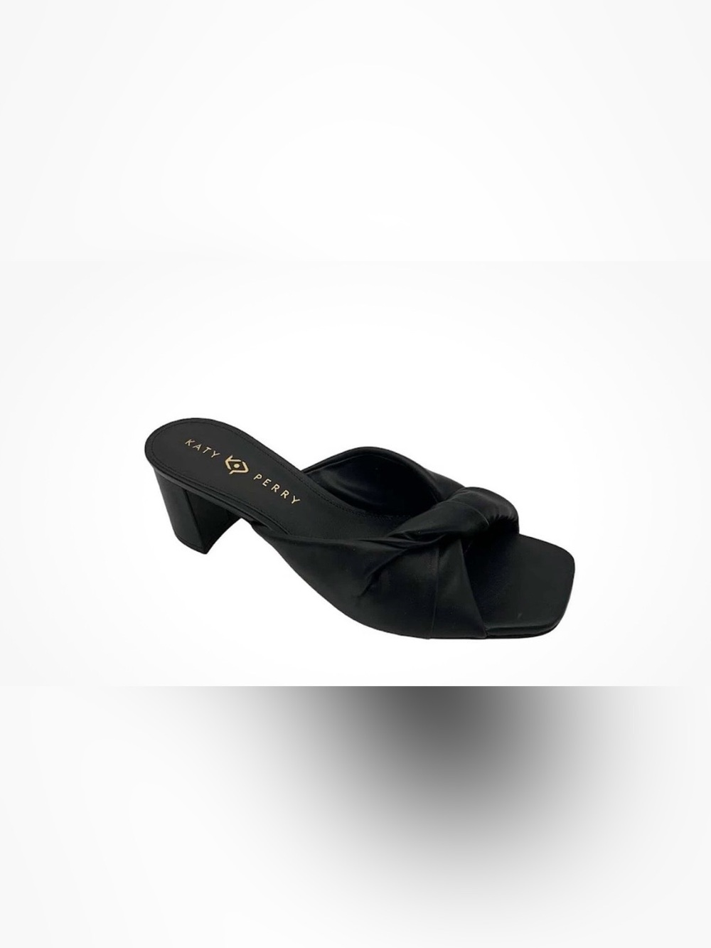 Katy Perry The Tooliped twisted sandals in black